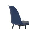 LAXMI Dining Chair - Midnight Blue & Black