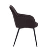 HAKON Dining Chair -  Brown & Black