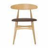 TELYN Dining Chair - Oak + Mocha