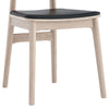 TACY Dining Chair - Natural & Black