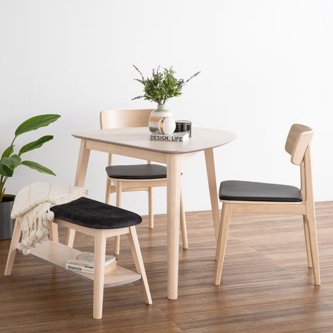 TACY Dining Chair - Natural & Black - innovatec.com.au