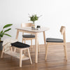TACY Dining Chair - Natural & Black