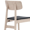 TACY Dining Chair - Natural & Black