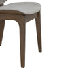 ERZA Dining Chair - Walnut & Grey