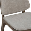 ERZA Dining Chair - Walnut & Grey