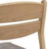 REVA Dining Chair - Oak & Beige