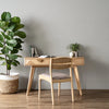 REVA Dining Chair - Oak & Beige