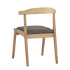 Rufus Dining Chair - Oak & Grey