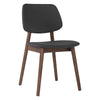 MERCY Dining Chair - Walnut & Grey