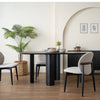 OLSEN Dining Chair - Oak & Black