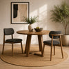 Lucan Dining Chair - Walnut & Grey