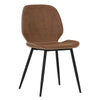 Nenzo Dining Chair - Black & Russett