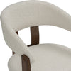 NINA Dining Chair - Walnut & Cream