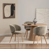 ADORA Dining Chair - Oak & Grey