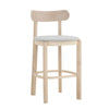 LOWEN Bar Stool Chair - Light Grey