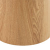 BOLTON Ceramic Dining Table 1.8M - White & Oak