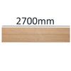 WOODFLEX Flexible Wooden Slat Wall Panel - Oak Veneer - 2700mm x 600mm - Trapezium