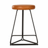Tivona Counter Stool - Tan & Black