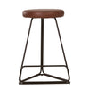 Tivona Counter Stool - Walnut & Black