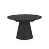 BLAINE Extendable Dining Table 1.2-1.6M - Black