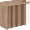 KNOX Reception Desk 240cm Right Panel - Oak