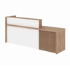 KNOX  Reception Desk 180cm Right Panel - Oak