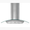 PYE 900mm Stainless Steel Glass Canopy Range Hood