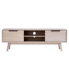 NEATH Entertainment TV Unit 150cm - White Oak