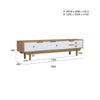 NAKULA Entertainment TV Unit 185.5cm - Natural & White