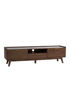 BREDA Entertainment TV Unit 180cm - Walnut