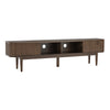 LUDLOW Entertainment TV Unit 200cm - Walnut