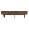 LUDLOW Entertainment TV Unit 200cm - Walnut