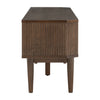 LUDLOW Entertainment TV Unit 200cm - Walnut