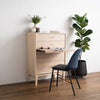 HAYTON Tall Sideboard 70cm - White Oak