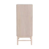 HAYTON Tall Sideboard 70cm - White Oak