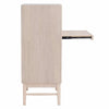 HAYTON Tall Sideboard 70cm - White Oak