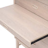 HAYTON Tall Sideboard 70cm - White Oak