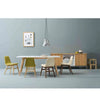 JARVY Sideboard Buffet 186cm - Natural & Grey