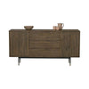 HAMILTON Sideboard Buffet Solid Acacia Wood 160cm - Toffee Colour