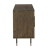 HAMILTON Sideboard Buffet Solid Acacia Wood 160cm - Toffee Colour