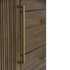 HAMILTON Sideboard Buffet Solid Acacia Wood 160cm - Toffee Colour