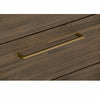 HAMILTON Sideboard Buffet Solid Acacia Wood 160cm - Toffee Colour