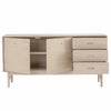 HAYTON Sideboard 160cm - White Oak