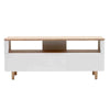 SIENNA Entertainment TV Unit 120cm -  Natural & White
