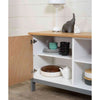JARVY Sideboard Buffet 186cm - Natural & Grey