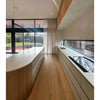 WOODFLEX Flexible Wooden Slat Wall Panel - Oak Veneer - 2700mm x 600mm - Half Round
