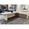 LUSH Executive Desk Left Return 200cm - Grey