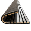 WOODFLEX Flexible Acoustic Wood Slat Wall Panel - Black Coated - 3000mm x 600mm