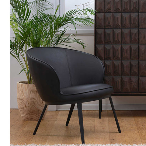 GAIN Lounge Chair - Black