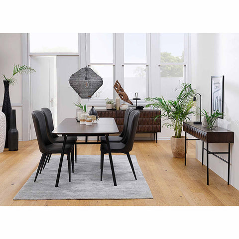 HUDSON Dining Chair - Dark Grey